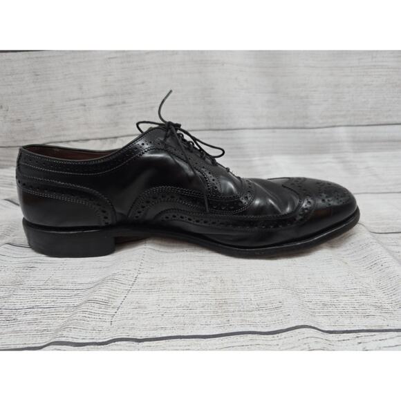 Allen Edmonds McAllister Men\'s Black Oxford Shoes 12 D main image 10